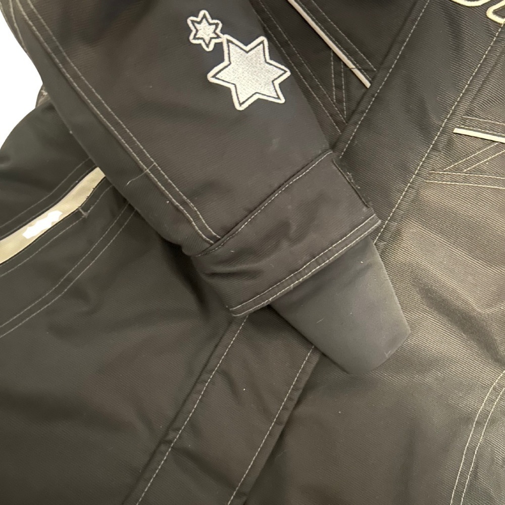 ICE STAR Flotex Floatation Jacket Snowmobile Gear Black and White Womens - Picture 6 of 12